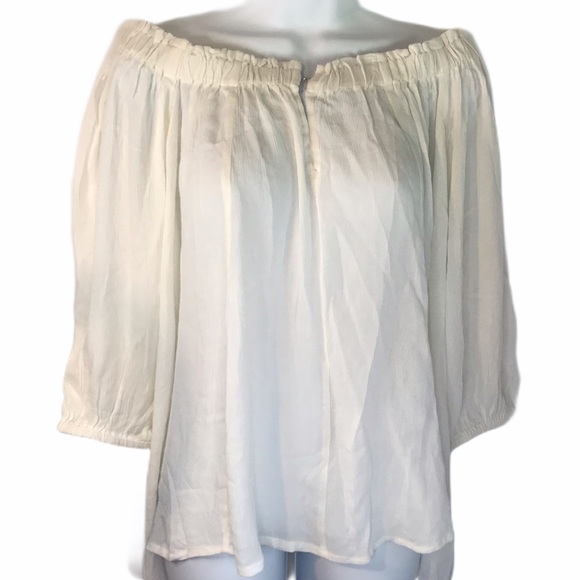 Moda International Boho Off Shoulder Top - Picture 1 of 7